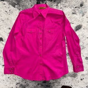 Wrangler Pink Women’s button down